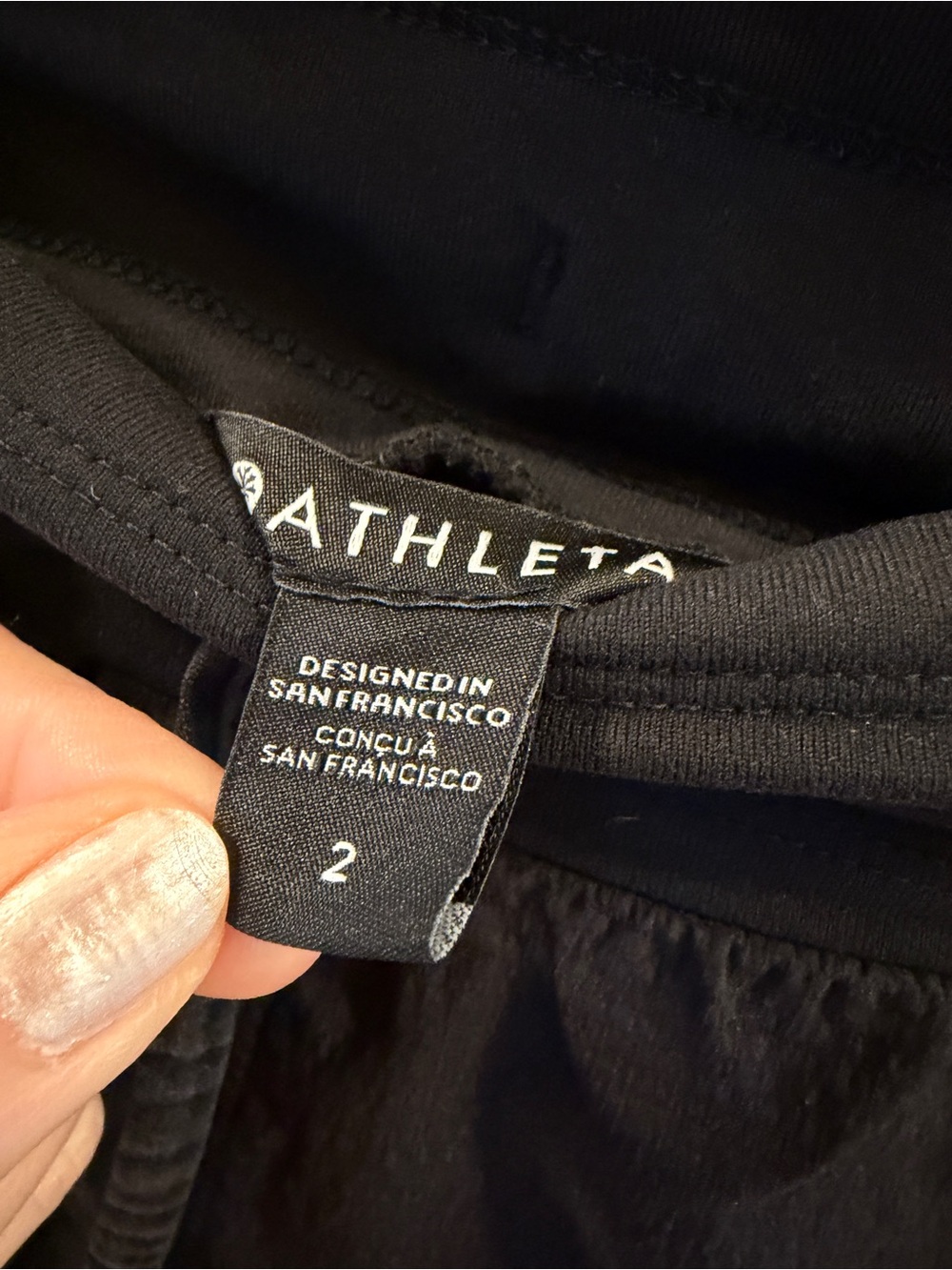 Athleta Set of 2 Trekkie North Like New Joggers! Olive/Gray + Black - Picture 5 of 8